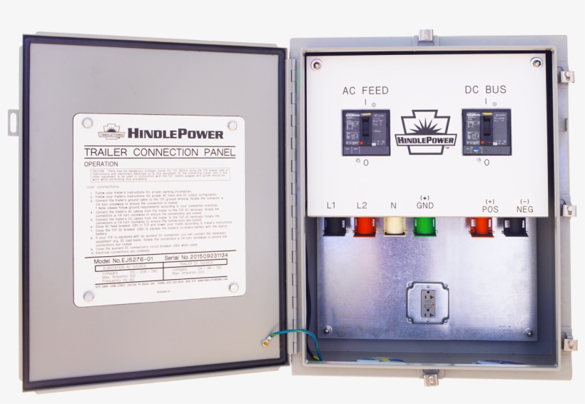 Previous Trailer Connection Panel - Hindlepower, transparent png