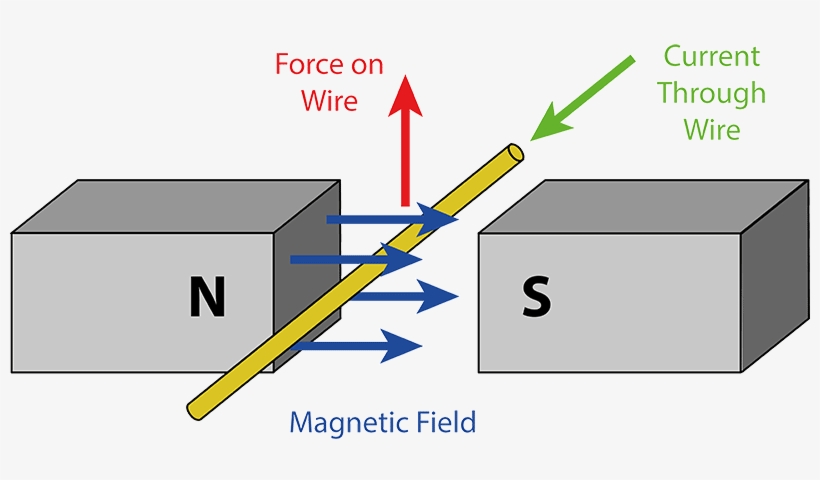 This Diagram Shows The Force Exerted On The Voice Coil - Magnetic Field, transparent png