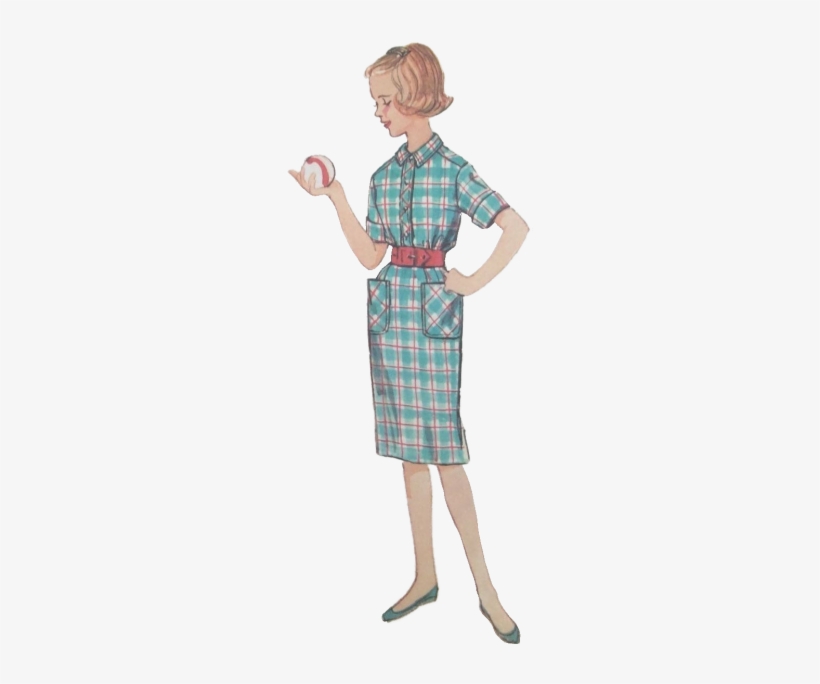 Now We've Arrived At The Early 60s, Where The Classic - Plaid, transparent png