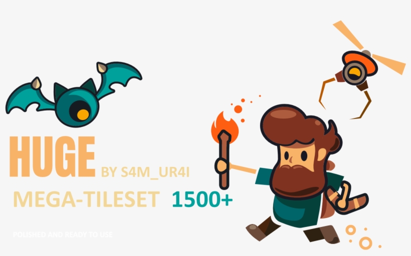 Https - //s4m Ur4i - Itch - Io/huge Pixelart Asset - Asset, transparent png