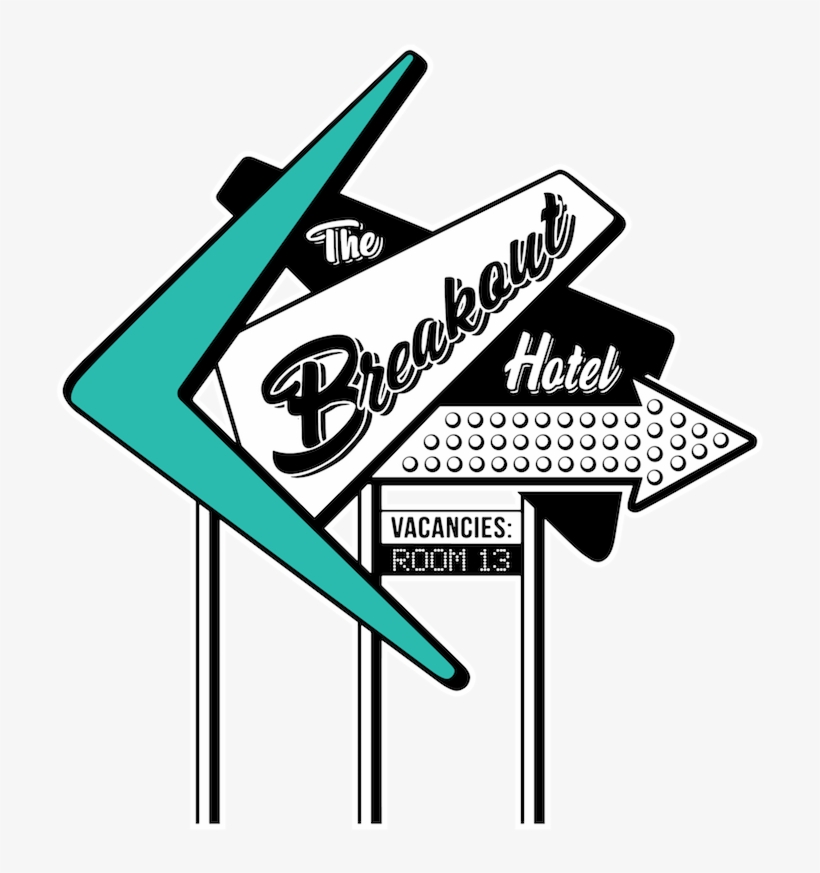 Room 13 Logo White Border - Escape Room, transparent png