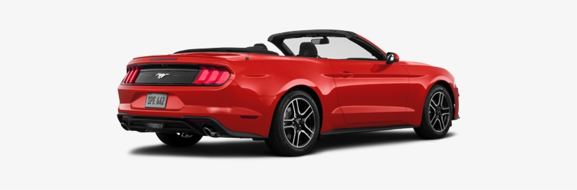 2018 Ford Mustang Convertible Ecoboost Premium - 2018 Red Mustang Convertible, transparent png