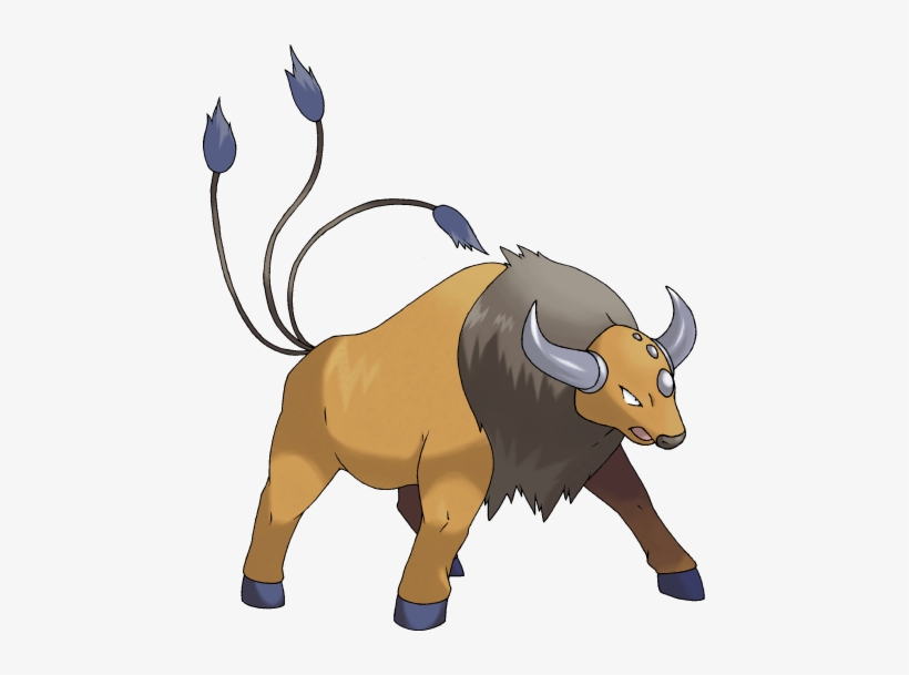 Pokemon Tauros Is A Fictional Character Of Humans, transparent png