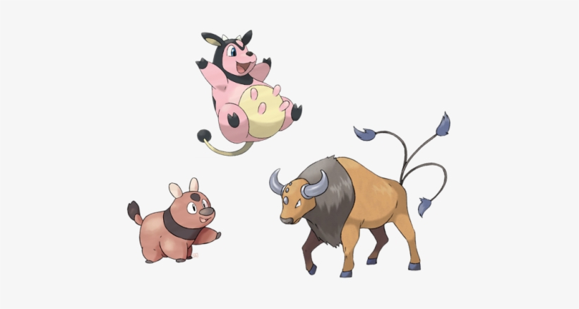Some Asked For Miltank / Tauros So Here's A Pre-evo - Pokemon Tauros, transparent png