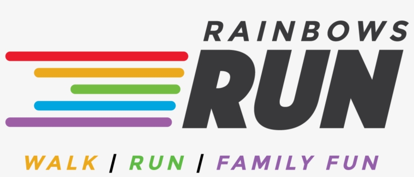 Rainbows Run - Graphic Design, transparent png