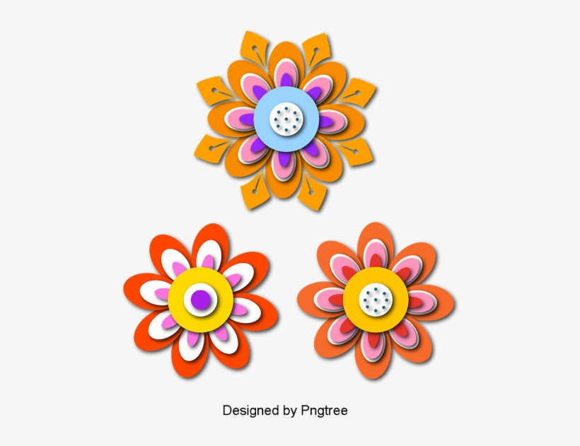 Beautiful Cartoon Cute Chinese Wind-cut Flower, Beautiful, - Cartoon, transparent png