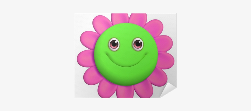 Flower With Smiley Face, transparent png