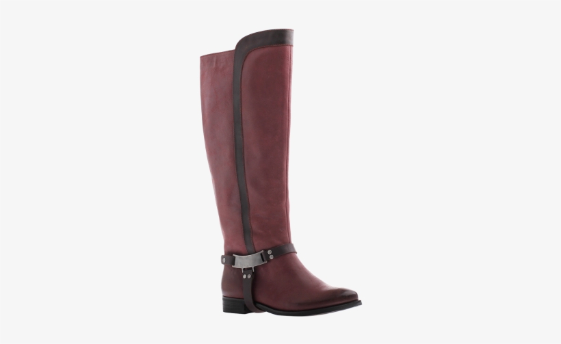 { Kali, Burgundy - Riding Boot, transparent png