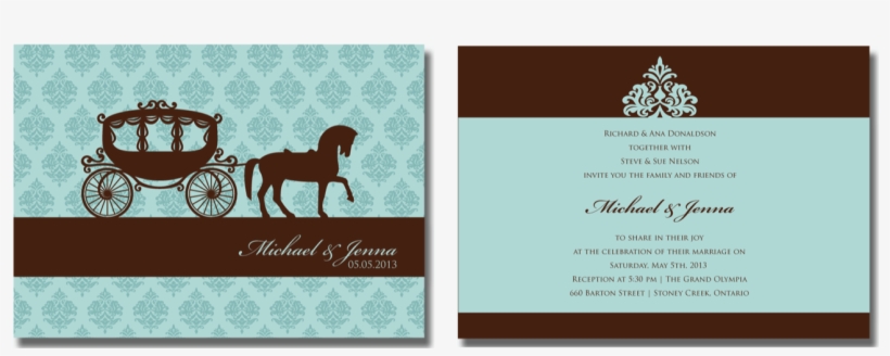 Glass Slipper Www - Wall Sticker Horse And Carriage, transparent png