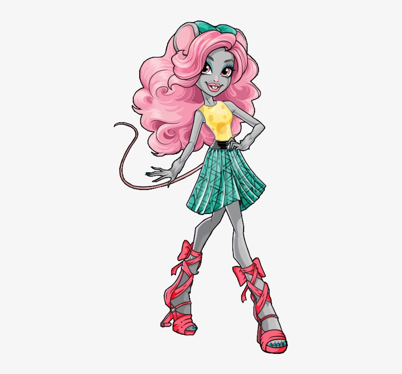 Jimmy Choo Glass Slipper Fan Art Anime Girls - Monster High Boo York Mouse, transparent png