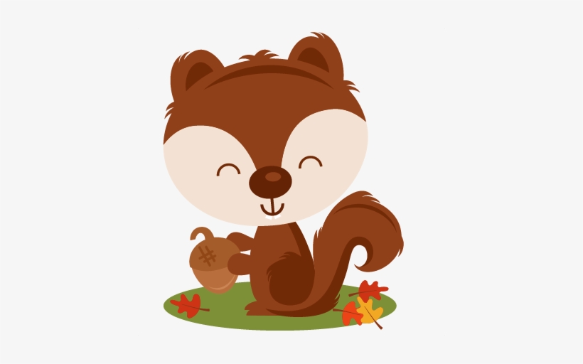 Https - //www - Misskatecuttables - Com/uploads/shopping - Squirrel Fall Clip Art, transparent png