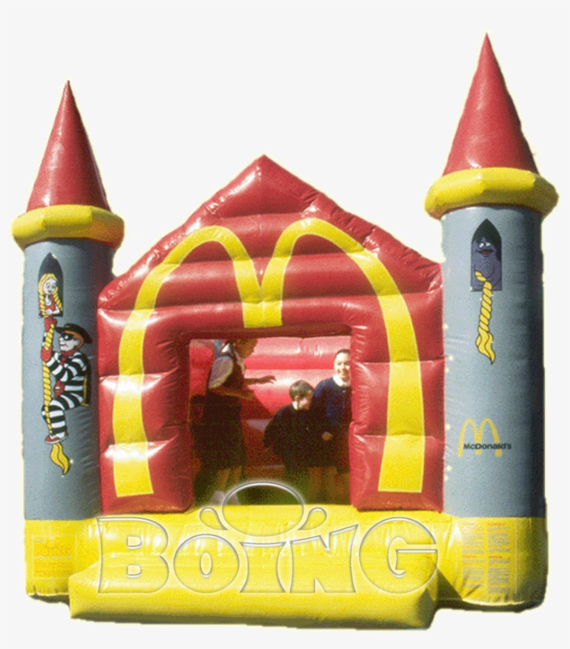 Fantasy Castle Mc Donalds - Inflatable, transparent png