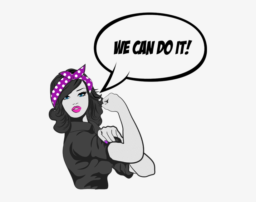 We Can Do It - We Can Do It Png, transparent png