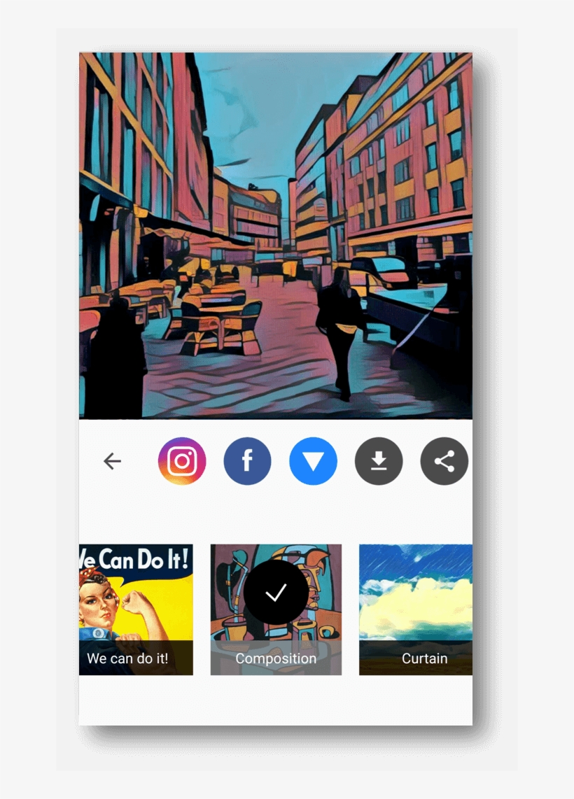 An Easy To Use App With A Simple Interface Prisma Is - Online Advertising, transparent png