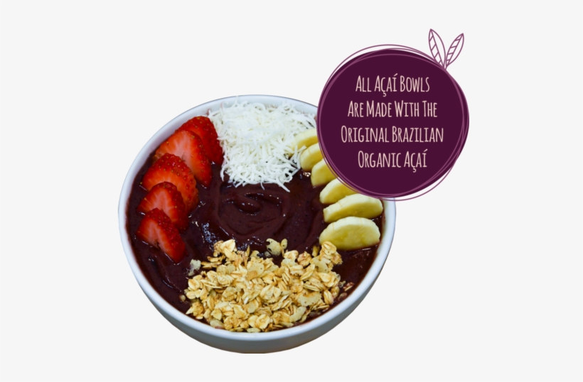 Açaí Bowls And Smoothies - Chocolate, transparent png