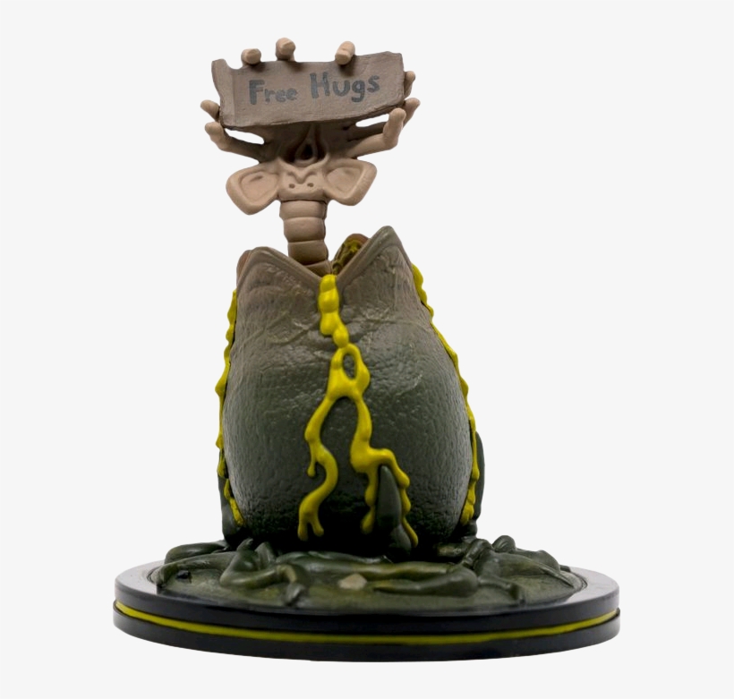Facehugger Q-fig Diorama 4” Vinyl Figure - Qmx Alien Facehugger Q-fig Diorama, transparent png