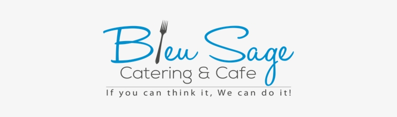Bleu Sage Cafe And Catering Logo, transparent png