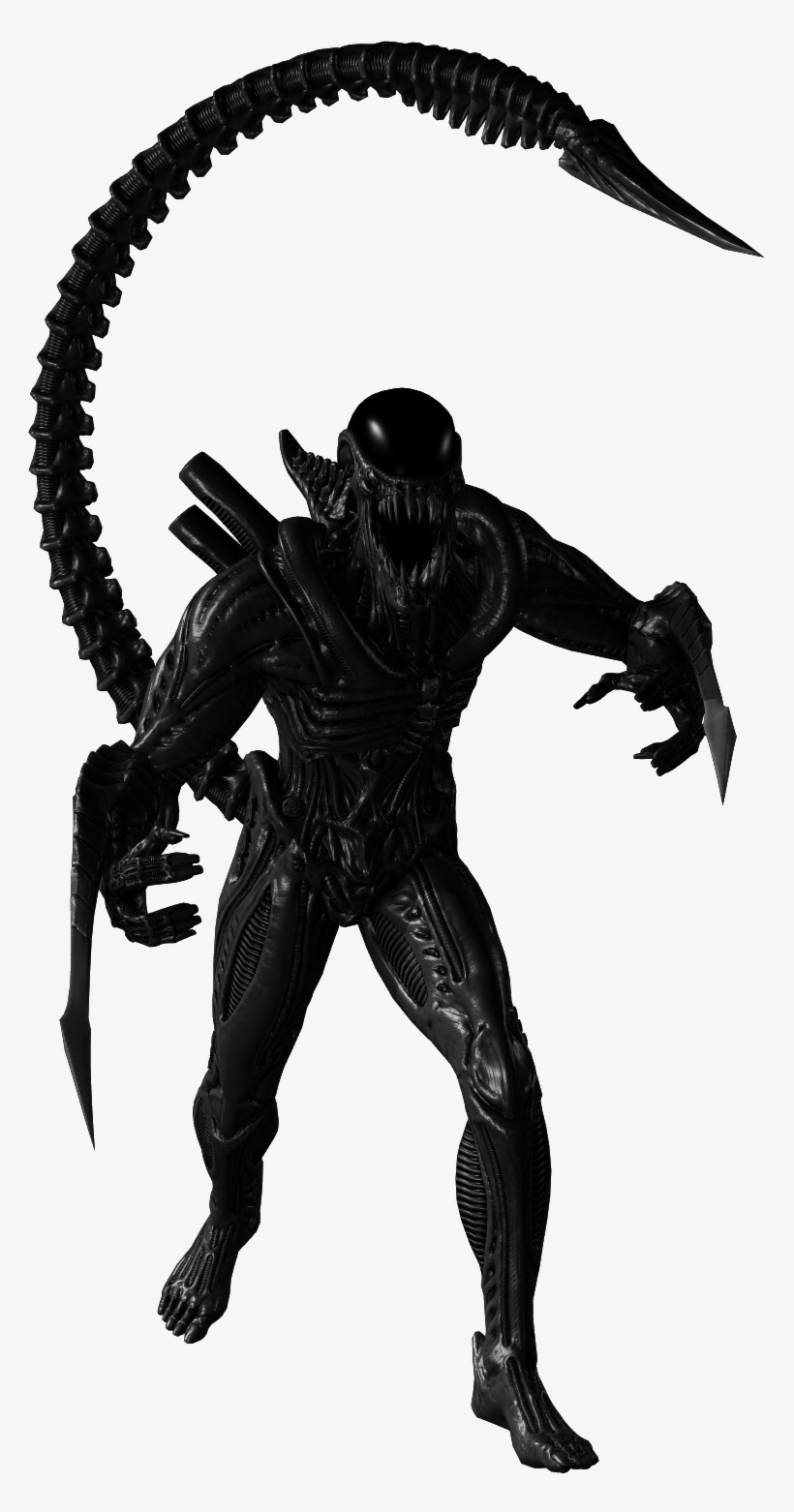 Click Renders For A Higher Resolution Version - Mortal Kombat Alien Png, transparent png