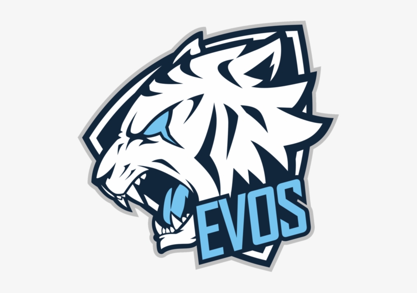 Logo Evos Esport, transparent png