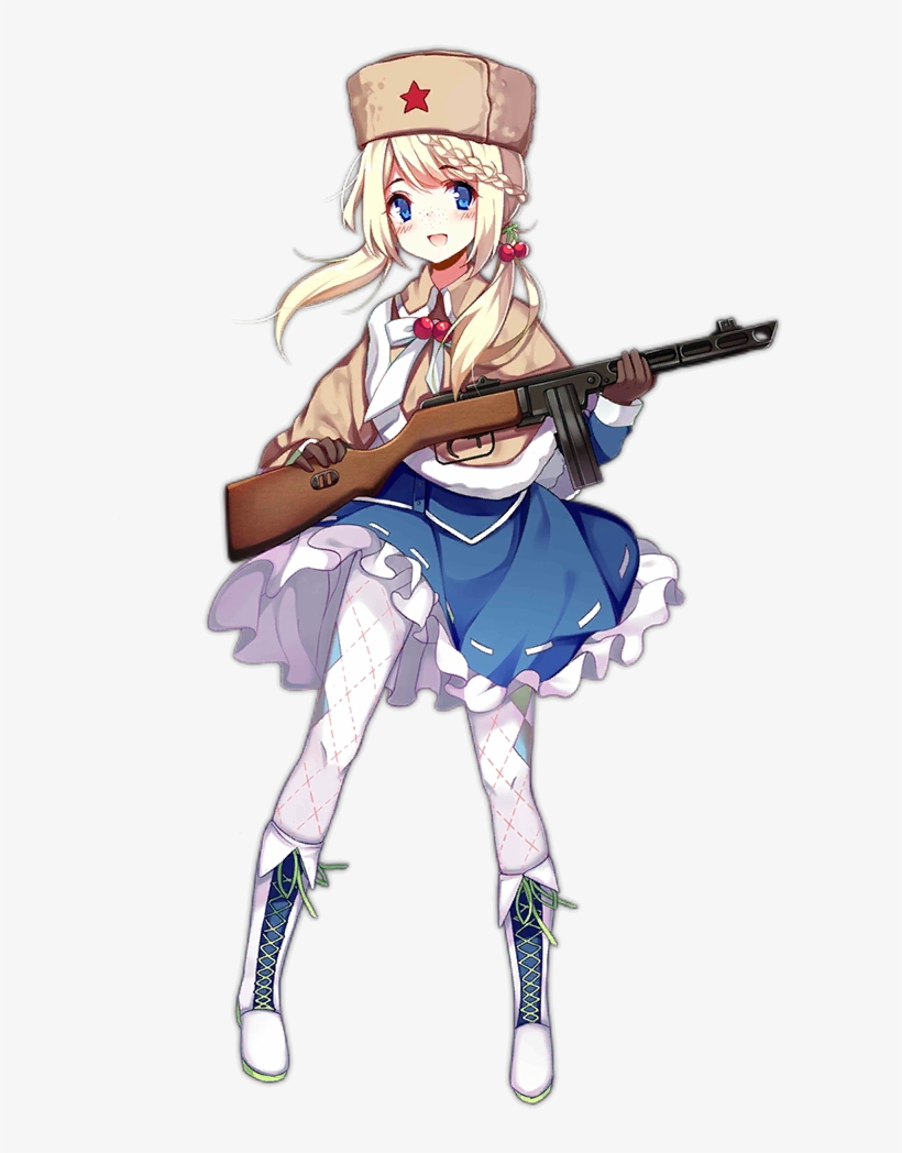 Ppsh 41 少女, transparent png