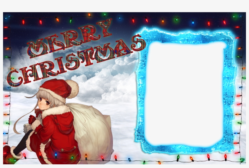 Download Merry Christmas Photo Frame Clipart Picture - Happy Christmas Image Download, transparent png