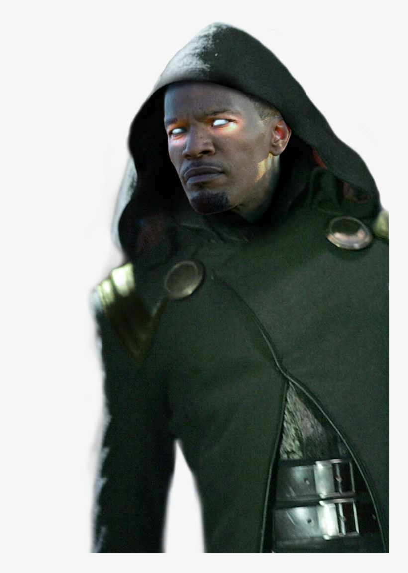 Jamie Foxx Electro Suit - Doctor Doom Fantastic 4, transparent png