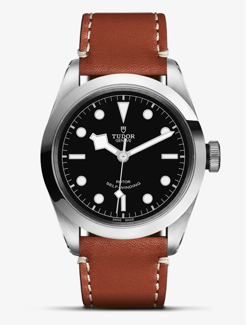 Brown Leather Strap - Tudor Black Bay 41, transparent png