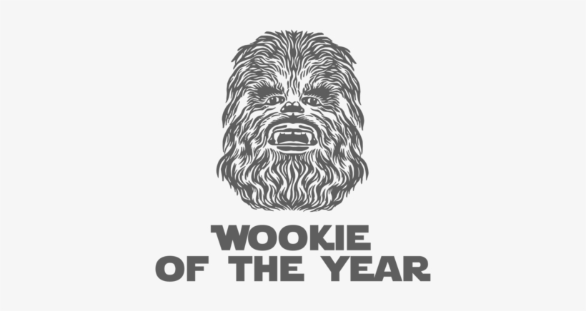 Wookie Of The Year Pin Back Button., transparent png