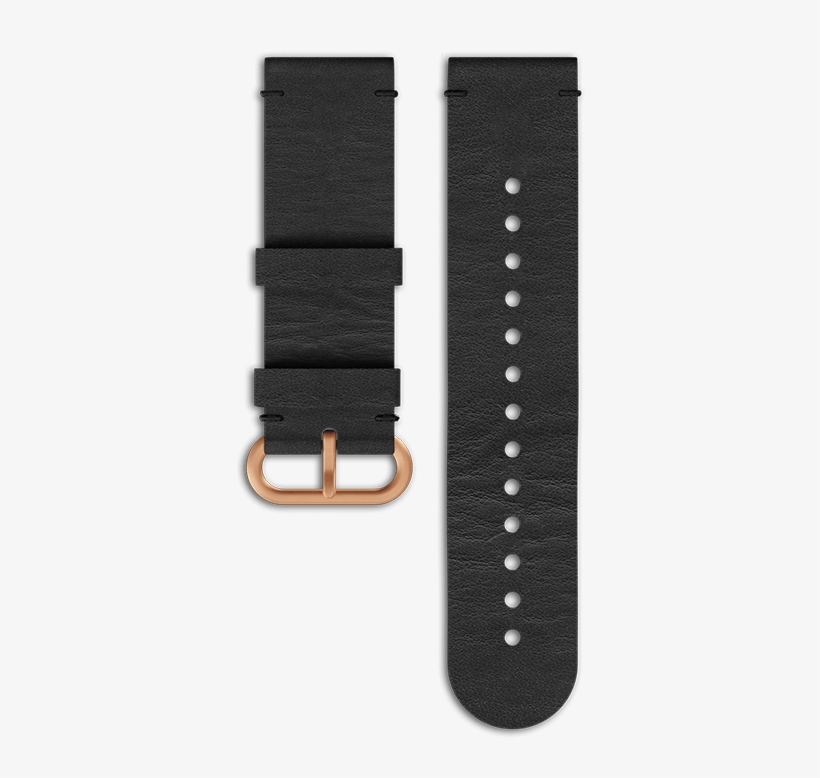 Essential Copper Black Leather Strap | Suunto, transparent png