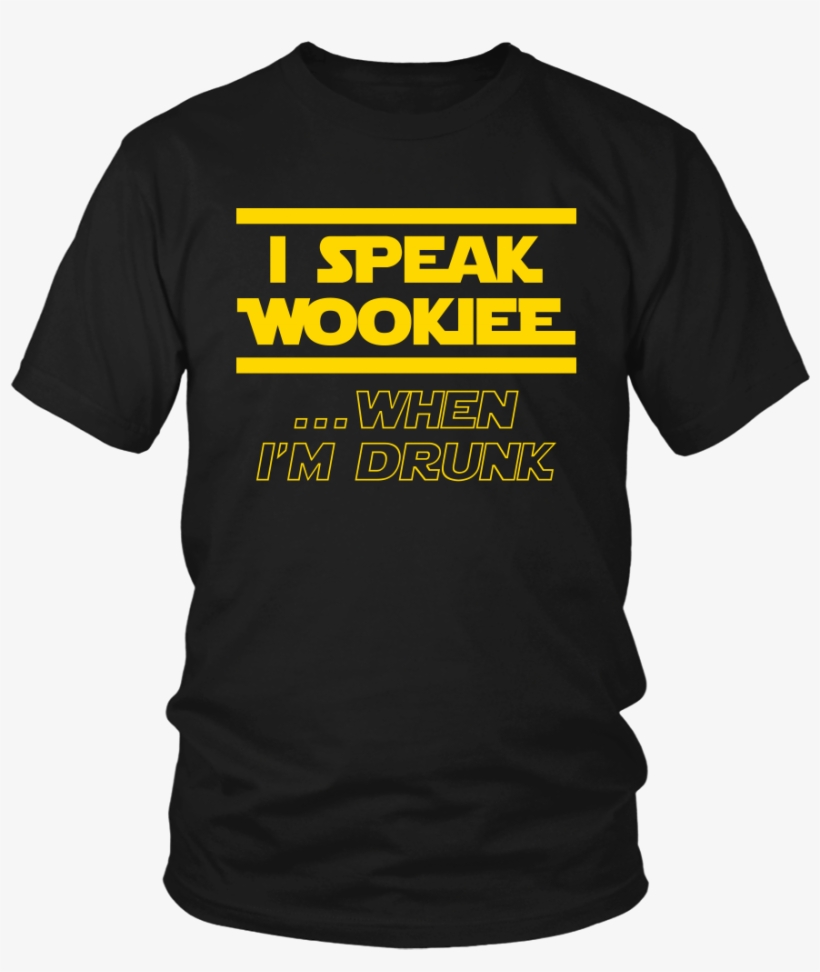 I Speak Wookiee T-shirt - Drink Up Witches Its Hallowine, transparent png