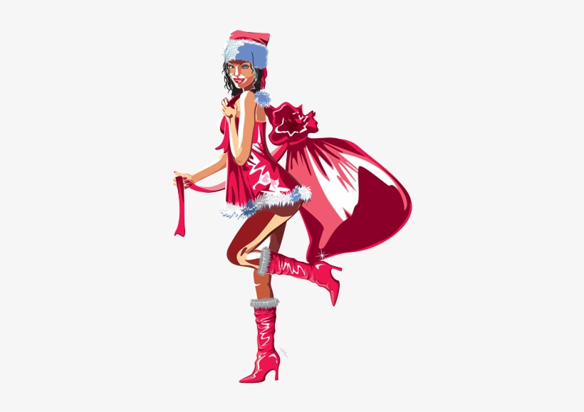 Sexy Santa Claus - Santa Claus, transparent png