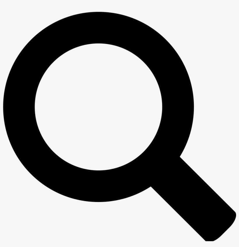 Search Noun Project - Search Logo Black Png, transparent png