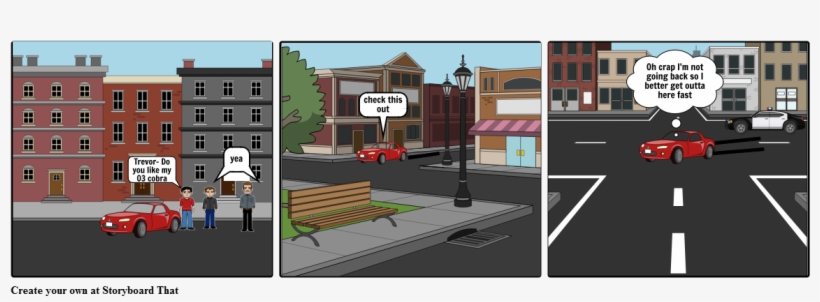 Mustang Burnout - Storyboard, transparent png