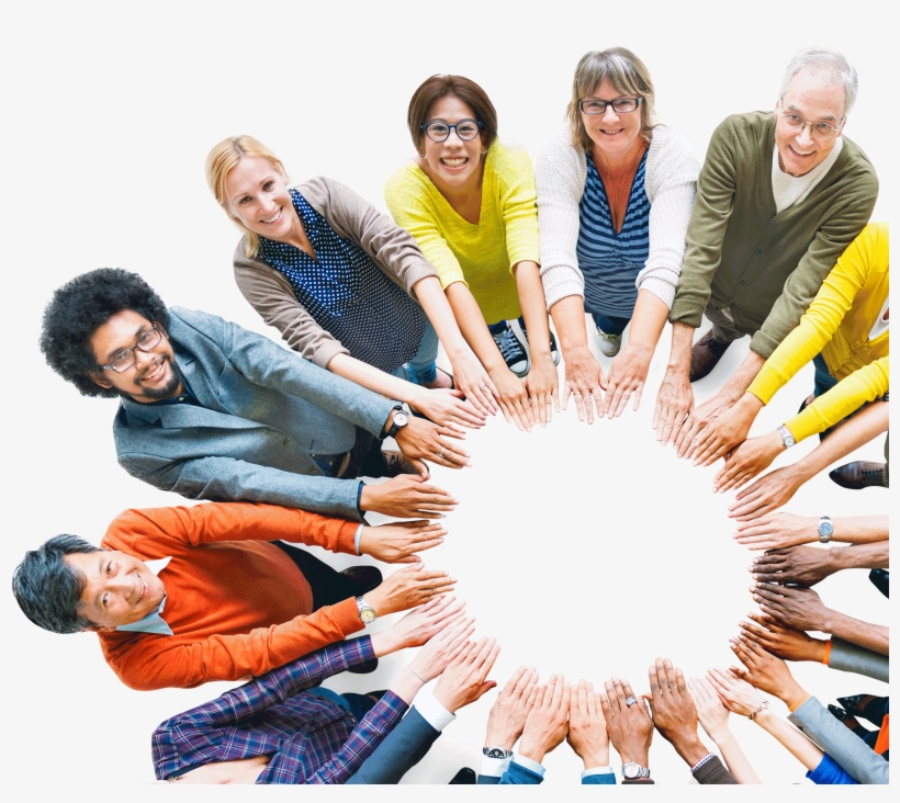 People Holding Out Their Hands, transparent png