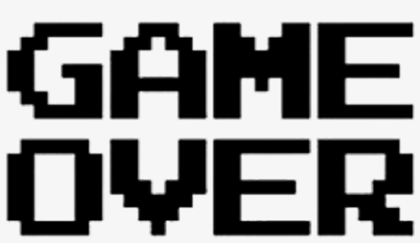 Report Abuse - Game Over 16 Bit, transparent png