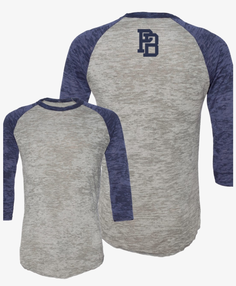 Ohearn "pb Monogram" Burnout Raglan - Bodybuilding, transparent png