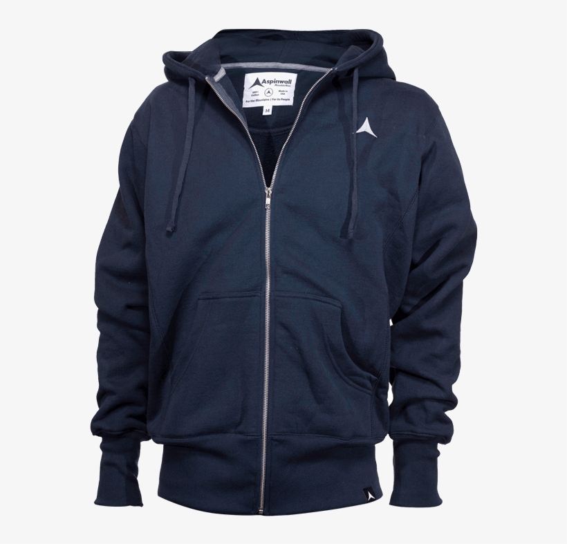 Aspinwall Hyalite Full Zip Hoodie Navy 4 - Hoodie, transparent png