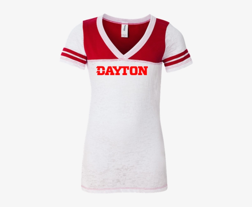 Juniors Burnout V Neck T Shirt - Dayton Flyers Ceramic Tumbler W/ Lid-university, transparent png