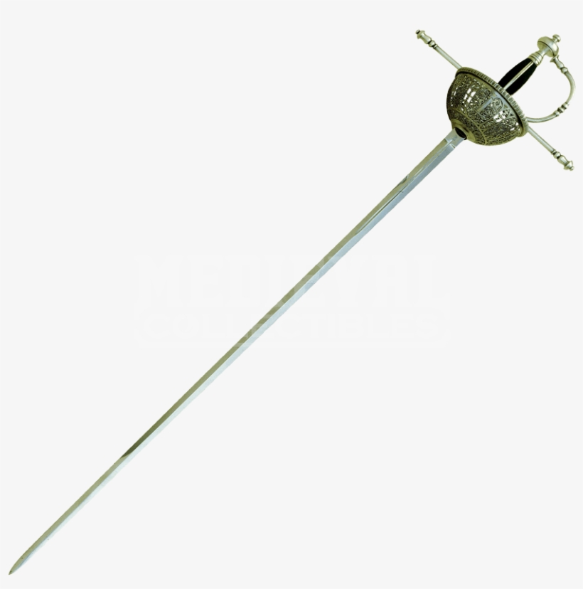 Spanish Tizona Cup Hilt Rapier By Marto - Renaissance Rapier, transparent png