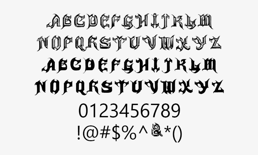 Horror Haunted Example - Island Tribal Designs, Inc Airbrush Temporary Tattoo, transparent png