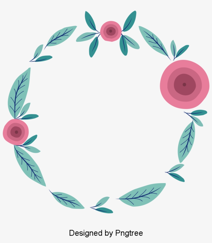 Fresh And Elegant Watercolor Wreath, Watercolor Clipart, - Watercolor Painting, transparent png