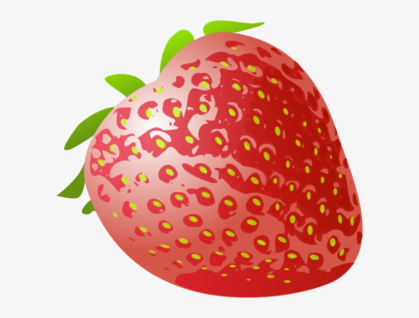 Stawberry Fresh Fruit Svg Clip Arts 600 X 542 Px, transparent png
