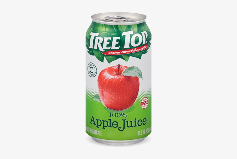 Apple Juice Can - Tree Top Apple Sauce - 12 Pack, 3.2 Oz Pouches, transparent png