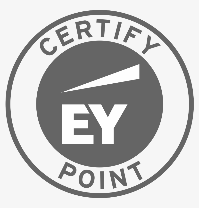 Ey Certify Point Logo - Certificate Of Iso 27001 2013 Compliance, transparent png