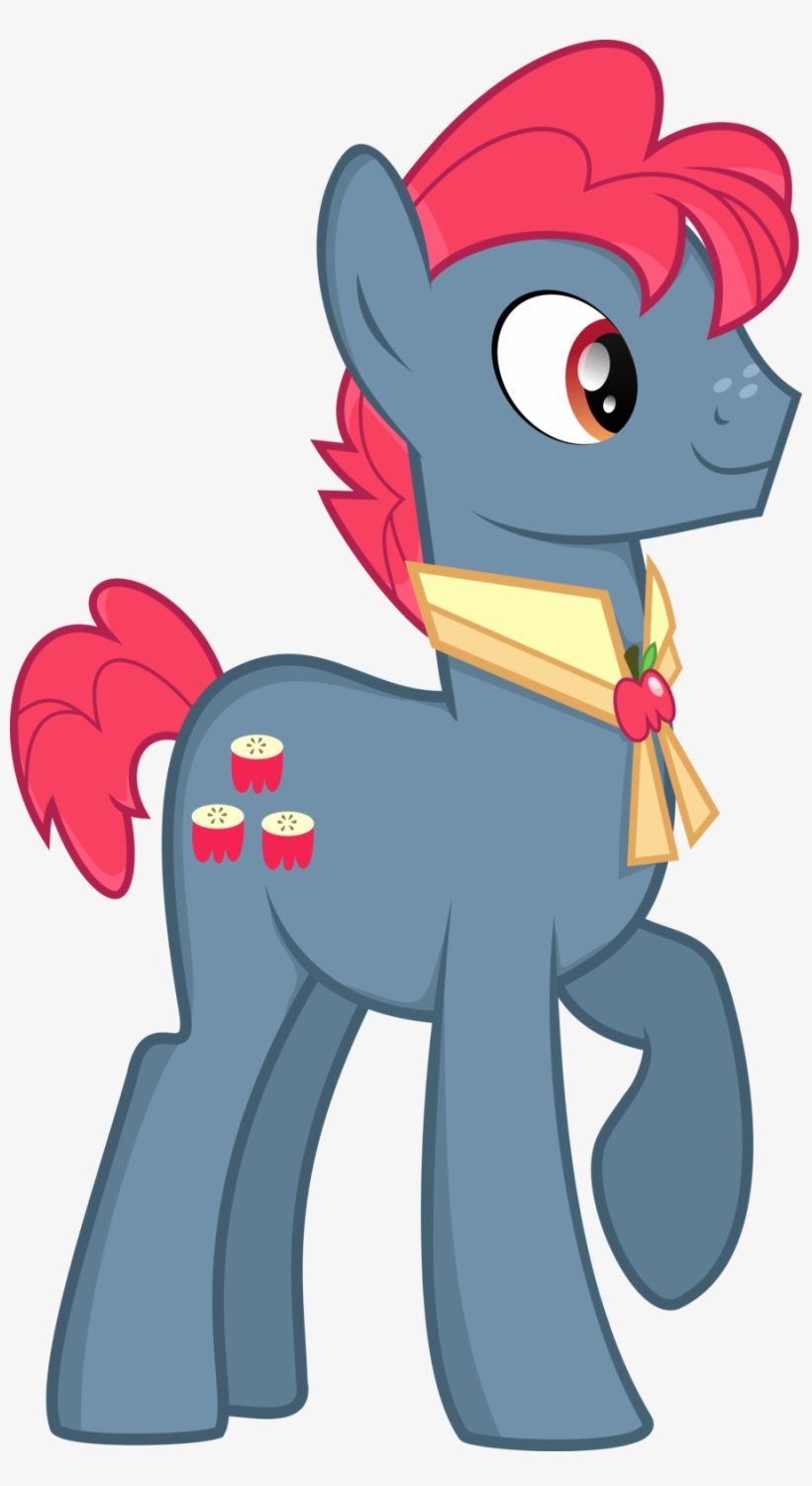 Apple Bottoms Vector - My Little Pony Apple Split, transparent png