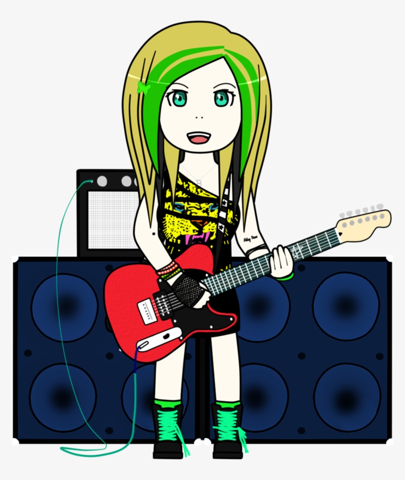305 Images About Avril Lavigne<3 On We Heart It - Avril Lavigne Anime Smile, transparent png