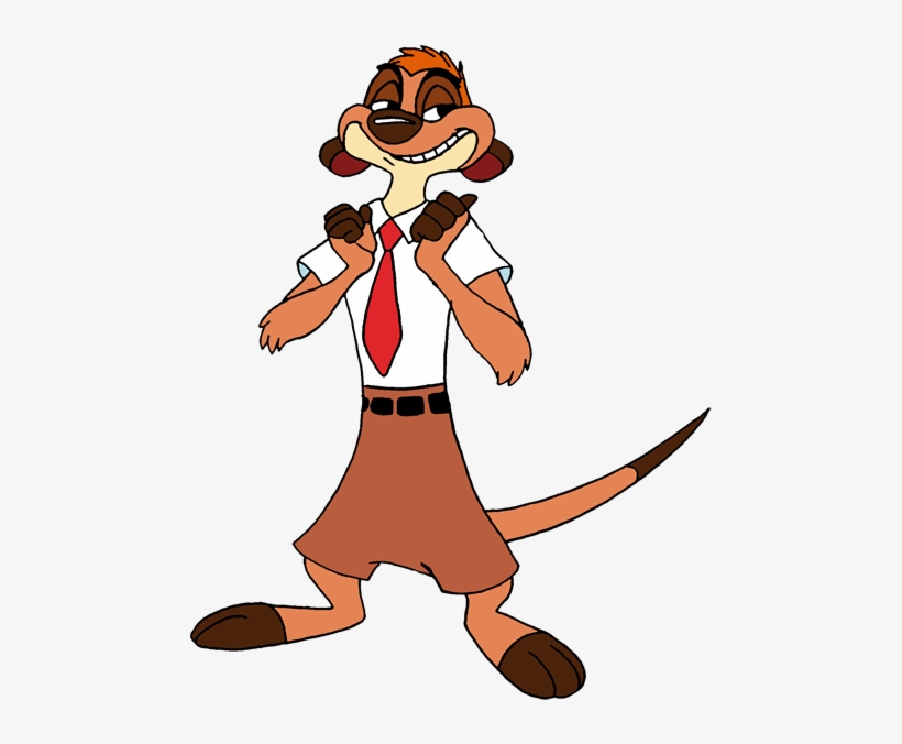 Timon Dressed As Spongebob By Lionkingrulez - Timon And Pumbaa Spongebob, transparent png