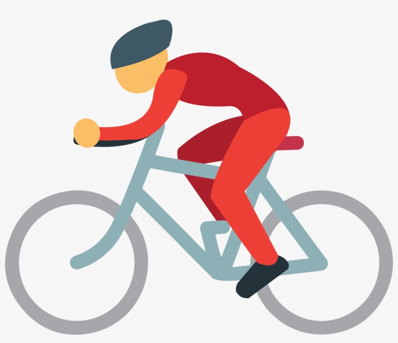 Bike Helmet Emoji - Bicycle, transparent png