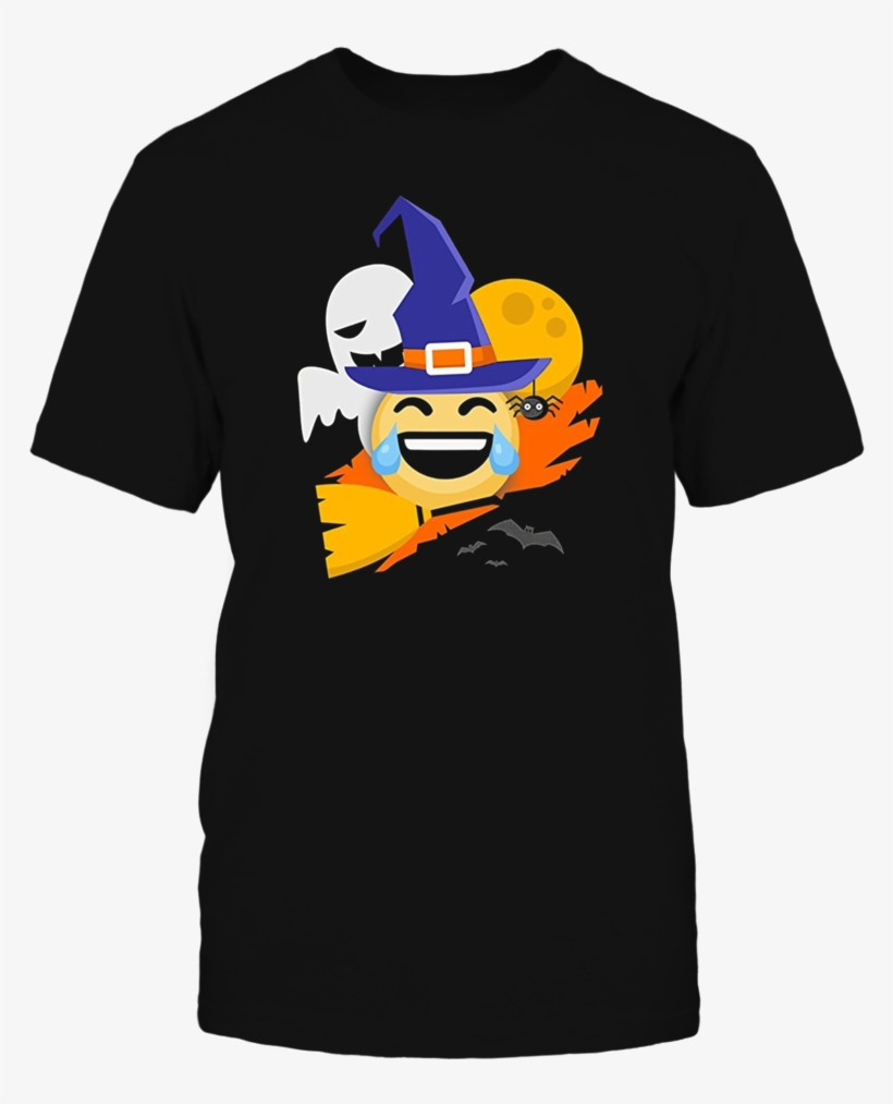 Witch Emoji Halloween Shirt T-shirt, 100% Printed In - Family Guy Shirt Designs, transparent png