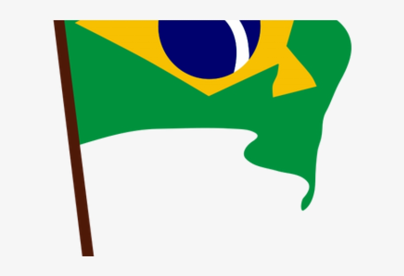 Brazil Clipart Nigerian - Brazil Flag Clip Art, transparent png